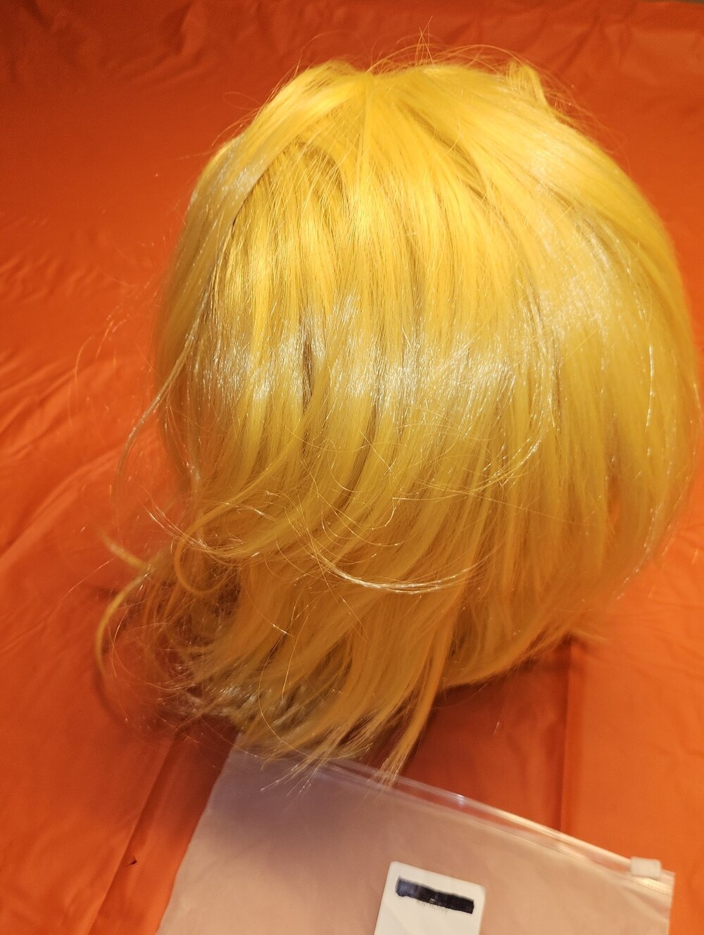 Cosplay Heat Resistant Yellow Short Synthetic Wig by Ani Lng My Hero Academia - Picture 2 of 7